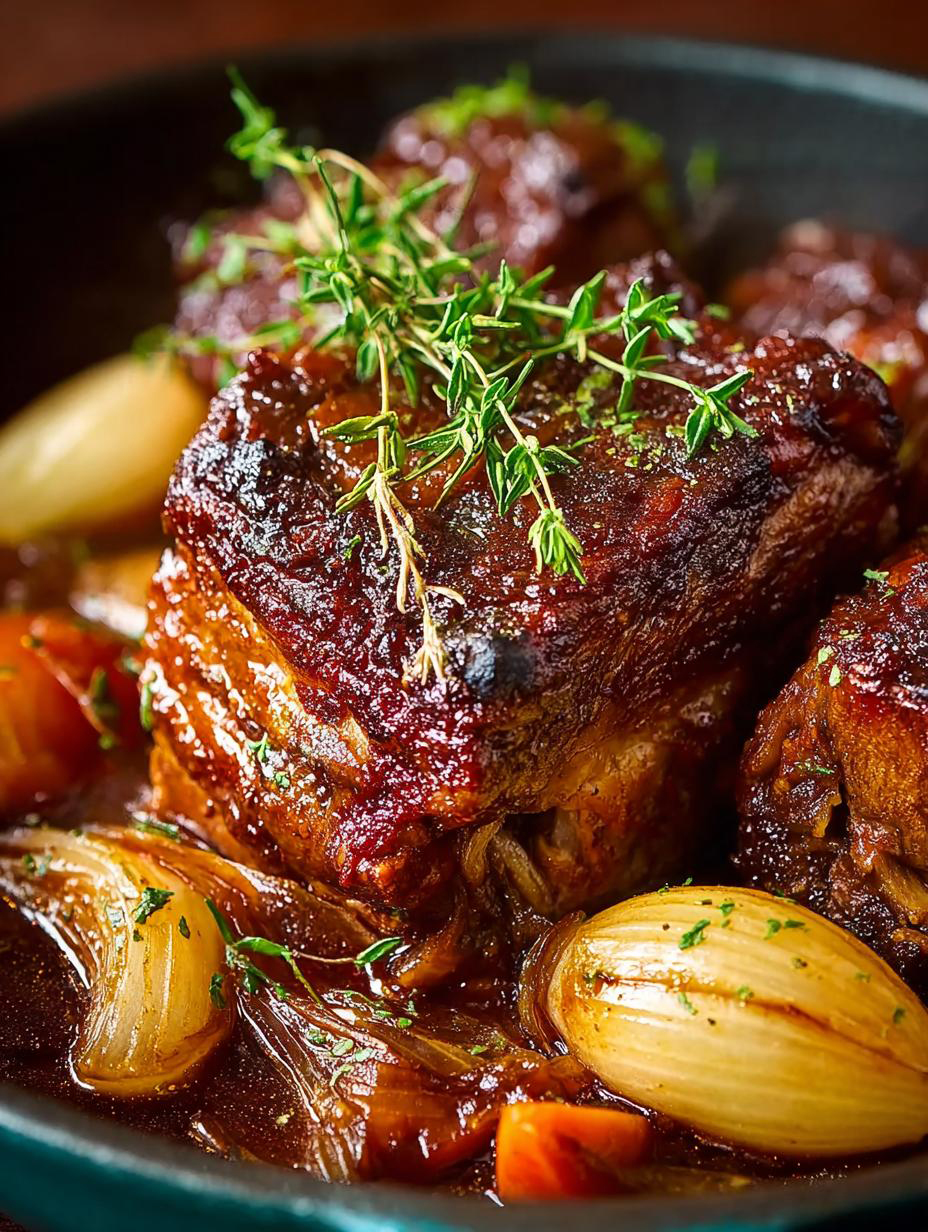 Dish of apple cider pork